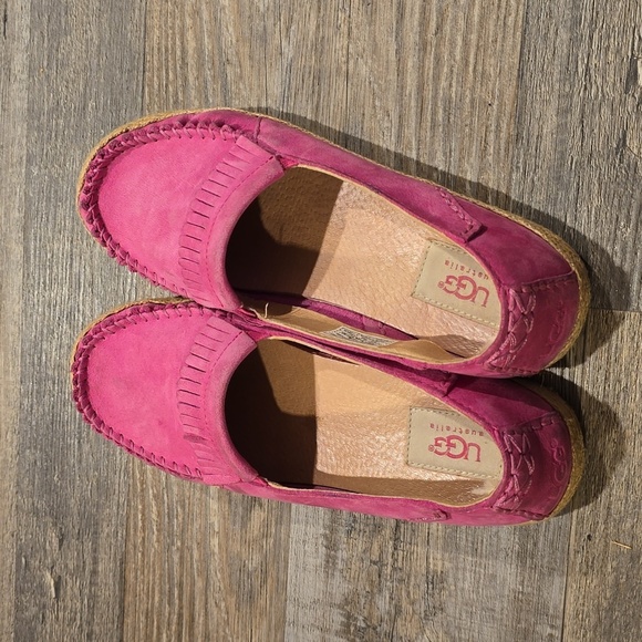 UGG Australia W Marrah Pink Leather Size 7​ - Picture 3 of 13